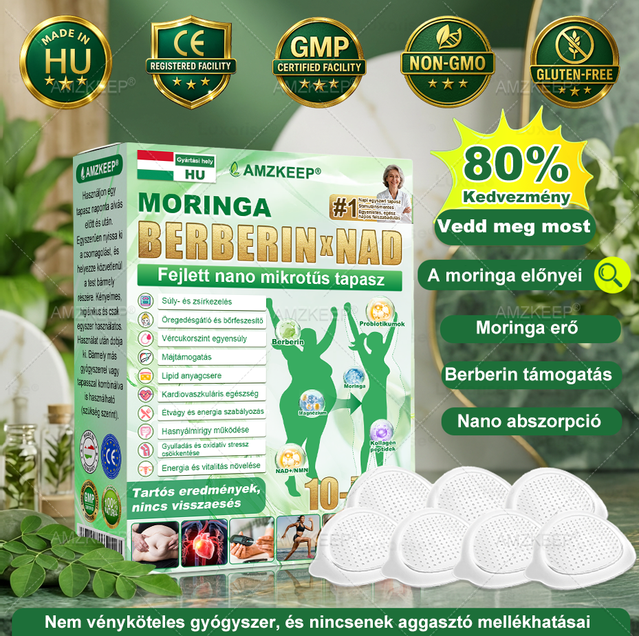 🎁 Már csak 5 doboz maradt! Plusz 50% kedvezményt adunk! Légy fitt és egészséges. Fogyj le most, és csak jövőre lesz másik esélyed.