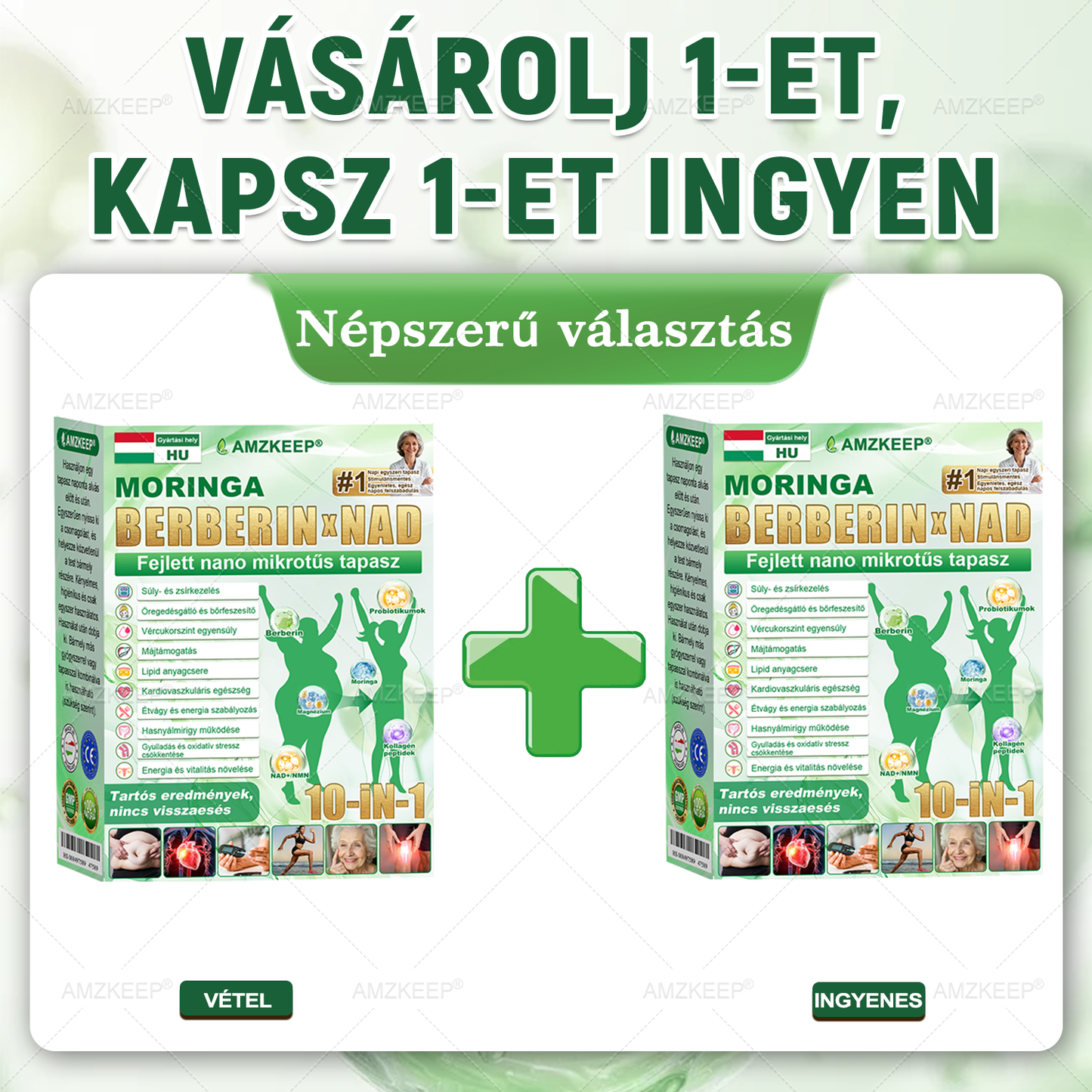 🎁 Már csak 5 doboz maradt! Plusz 50% kedvezményt adunk! Légy fitt és egészséges. Fogyj le most, és csak jövőre lesz másik esélyed.