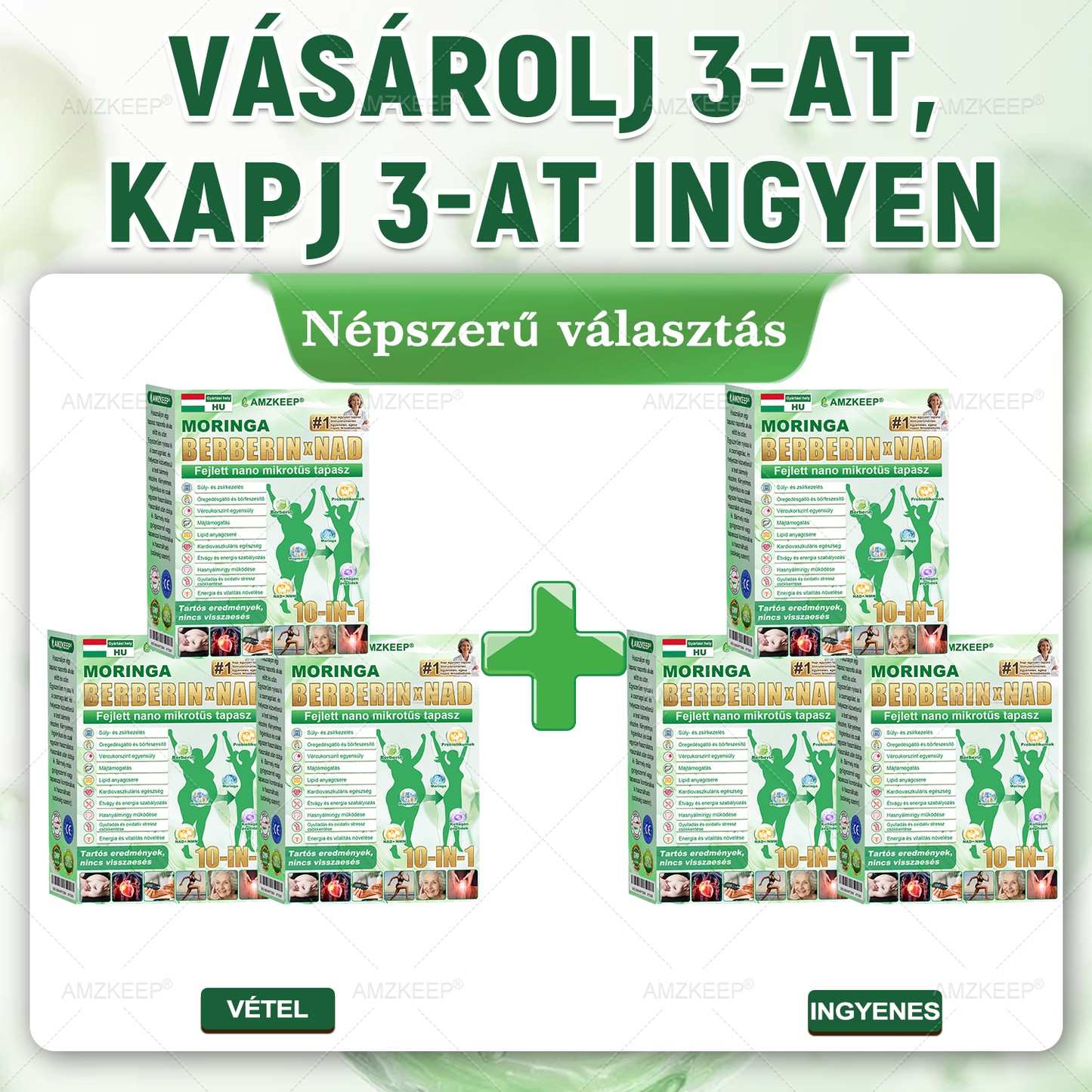 🎁 Már csak 5 doboz maradt! Plusz 50% kedvezményt adunk! Légy fitt és egészséges. Fogyj le most, és csak jövőre lesz másik esélyed.