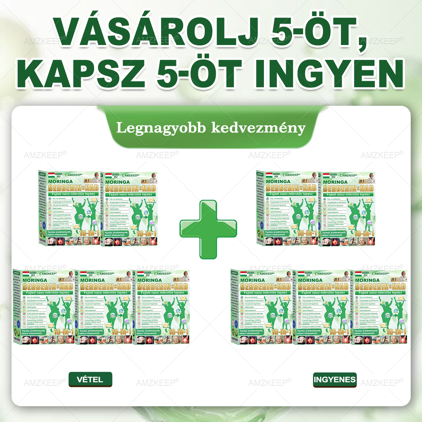 🎁 Már csak 5 doboz maradt! Plusz 50% kedvezményt adunk! Légy fitt és egészséges. Fogyj le most, és csak jövőre lesz másik esélyed.