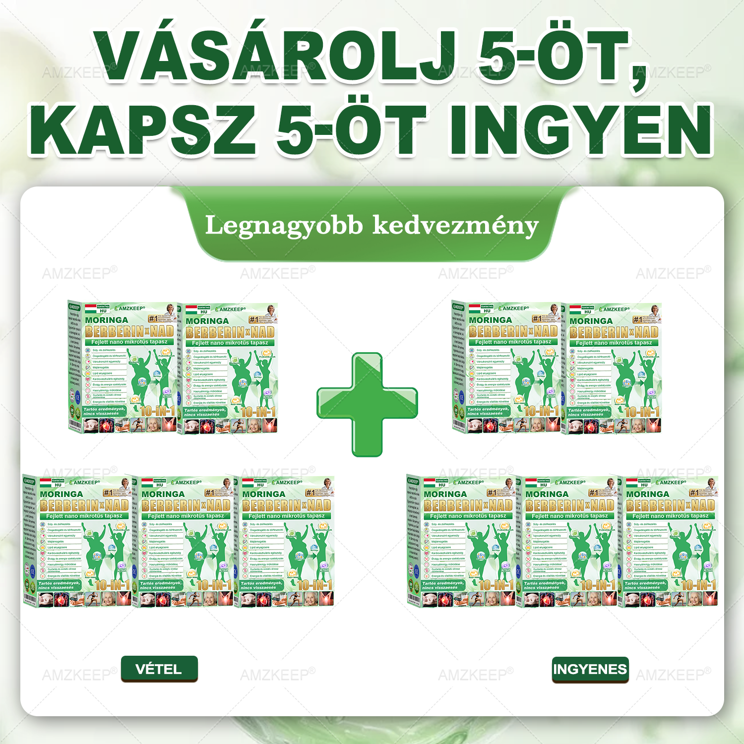 𝐎𝐫𝐯𝐨𝐬𝐨𝐤 á𝐥𝐭𝐚𝐥 𝐟𝐞𝐣𝐥𝐞𝐬𝐳𝐭𝐞𝐭𝐭 𝐀𝐌𝐙𝐊𝐄𝐄𝐏® 𝐌𝐨𝐫𝐢𝐧𝐠𝐚 + 𝐁𝐞𝐫𝐛𝐞𝐫𝐢𝐧 × 𝐍𝐀𝐃+ 𝟏𝟎-𝐚𝐳-𝟏-𝐛𝐞𝐧 𝐟𝐞𝐣𝐥𝐞𝐭𝐭 𝐧𝐚𝐧𝐨 𝐦𝐢𝐤𝐫𝐨𝐭ű𝐬 𝐭𝐚𝐩𝐚𝐬𝐳 – 𝐥á𝐭𝐡𝐚𝐭ó 𝐞𝐫𝐞𝐝𝐦é𝐧𝐲𝐞𝐤 𝐚𝐤á𝐫 𝟕 𝐧𝐚𝐩 𝐚𝐥𝐚𝐭𝐭! nap alatt!