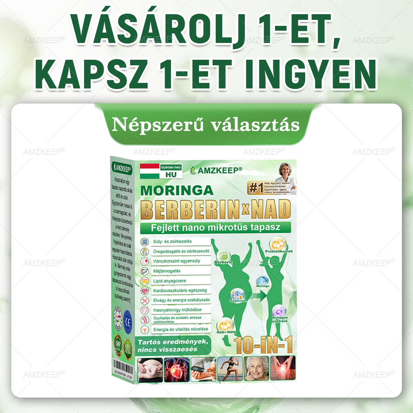 🎁 Már csak 5 doboz maradt! Plusz 50% kedvezményt adunk! Légy fitt és egészséges. Fogyj le most, és csak jövőre lesz másik esélyed.