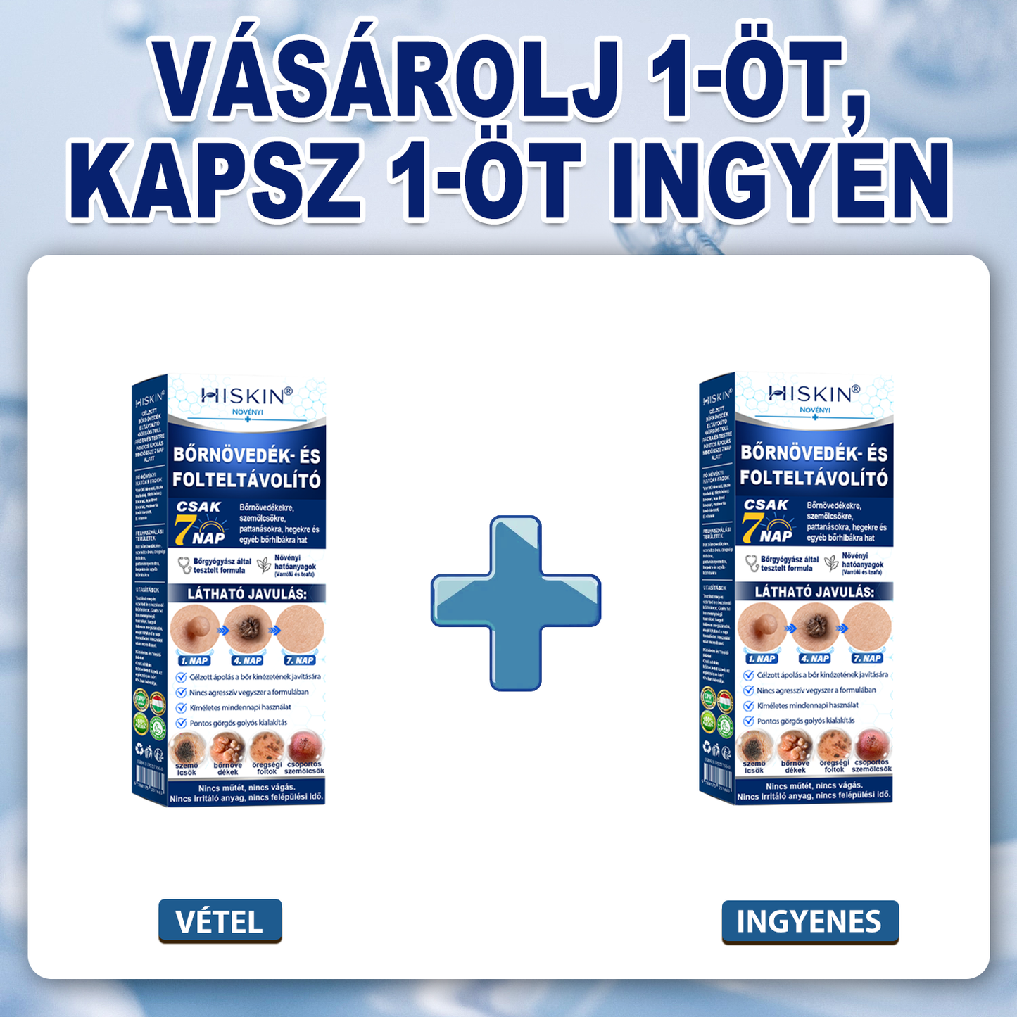 💕Hivatalos Márkabolt | 🚢🚢 Hiskin® 7 napos Szemölcseltávolító Roll-on Ápoló Folyadék (Fájdalommentes rollerball technológia, hegek nélkül) 🐬