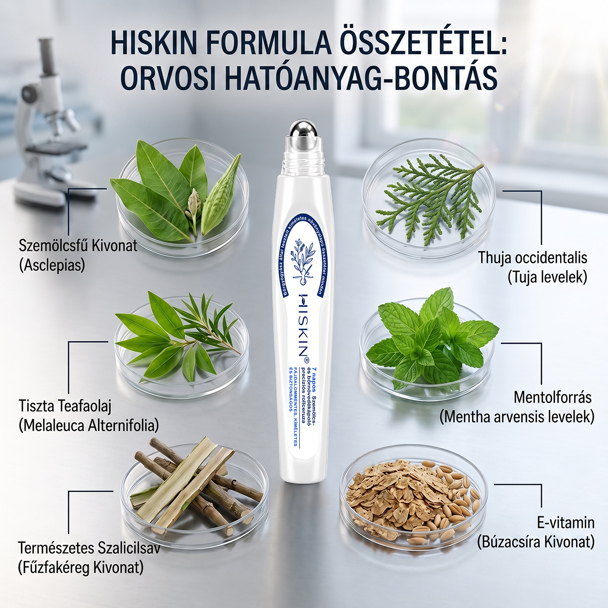 💕Hivatalos Márkabolt | 🚢🚢 Hiskin® 7 napos Szemölcseltávolító Roll-on Ápoló Folyadék (Fájdalommentes rollerball technológia, hegek nélkül) 🐬